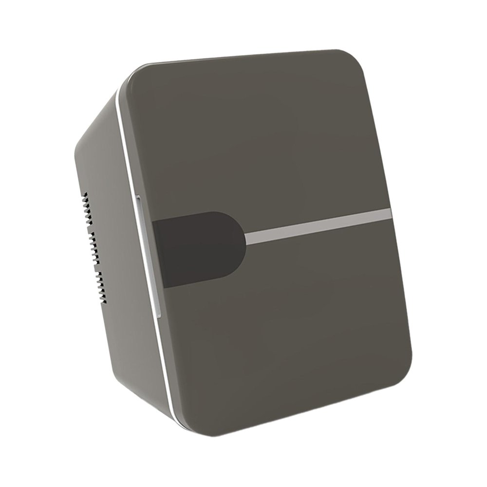 SNNROOCompact Refrigerator Little Tiny Fridge Lightweight Multipurpose Mini Fridge Gray