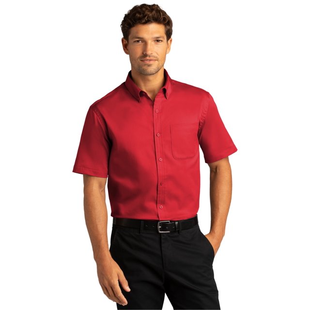 Port Authority Men's Short Sleeve SuperPro React Twill Shirt - W809