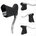 thumbnail image 3 of Ymiko Poignées de Frein en Aluminium Leviers de Frein à Main Résistants à l'Usure Poignées de Frein de Vélo Poignées de Frein, Trousse d'Assemblage de Frein Vélo pour la Maison, 3 of 8