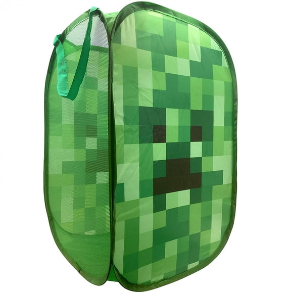 Minecraft Creeper Children's Pop Up Laundry Hamper
