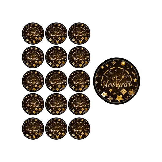 Disposable Plates for Party 7-Inch 9-Inch Party-Themed Paper Plates