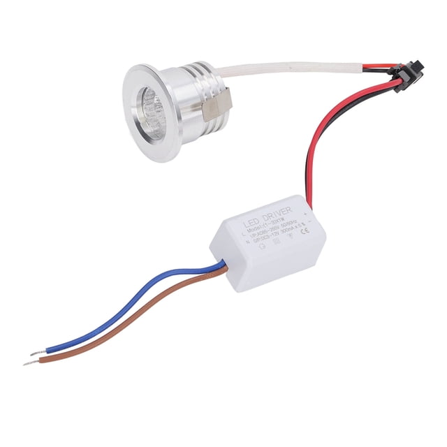 Mini LED Recessed Spotlight, AC85-265V Stable Heat Dissipation Mini Recessed Spotlight For Collection Rooms Positive White Light 6000K,Warm White Light 3000K,Natural Light 4000K