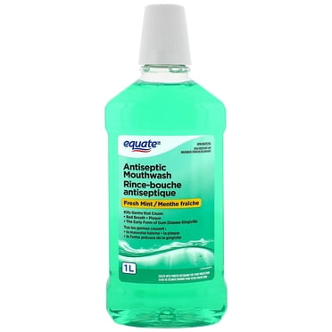 Equate Fresh Mint Antiseptic Mouthwash 1 Litre
