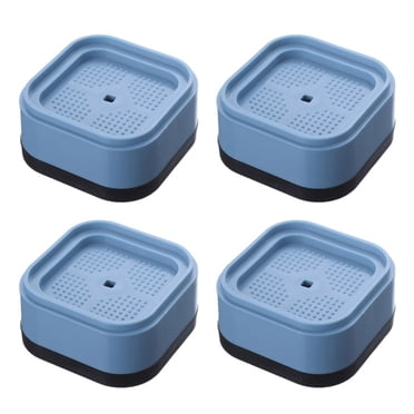 TopLLC Floor Protection Riser Adjustable Height Bed Risers 4/8pcs Furniture Set Stackable Washing Machine With -Slip Pad Shock-Absorbing For 4pcs