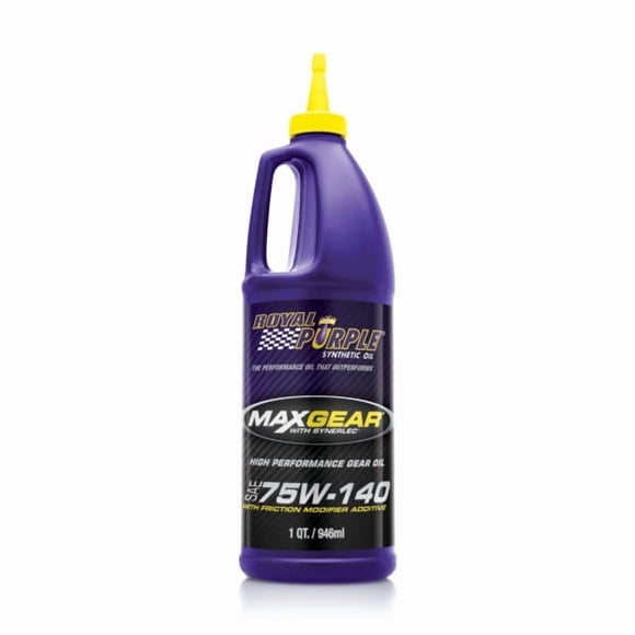 Royal Purple Gear Oil 21301 Max Gear; Single; 1 Quart Bottle; 75W-140; Synthetic