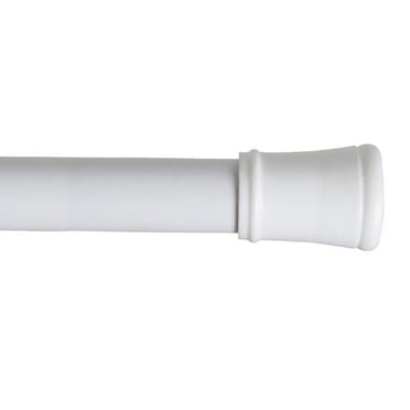 Tringle à rideau de douche à tension réglable Easy Up Mainstays, sans perçage, 102 à 183 cm, blanche