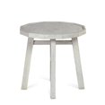 thumbnail image 4 of Steve Silver Table d'Appoint en Bois Blanc Albâtre Vieilli Paisley, 4 of 5