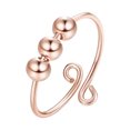 thumbnail image 1 of EGNMCR Rings Anxiety Fidget Women Spinning Rings With Beads Stress Relief Spinning Anxiety Ring, 1 of 2
