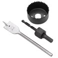 thumbnail image 2 of Lock Installation Kit, Door Entry Lock Installation HRC48-50 Hardness With 6mm Drill Bit For Woodworking, 2 of 8