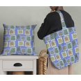 thumbnail image 5 of Soimoi Blue polyester Crepe Fabric Motivational Quotes Text Decor Fabric Printed Yard 52 Inch Wide, 5 of 5