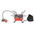 thumbnail image 2 of Réchauds Portables de Randonnée, Dispositif d'Allumage Électronique Simple Antidérapant Facile à Nettoyer Réchaud de Camping Stable pour Carrés de Pêche avec Tube, 2 of 7