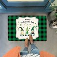 thumbnail image 1 of Wzzjkit St. Patrick's Day Door Mat - Super Absorbent Quick Dry Front Mats Bath Rug Rubber Backing Non Slip Washable Carpet - St Patricks Day Decorations Door Mat Outside Entrance, 1 of 8