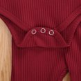 thumbnail image 3 of Combinaisons pour Bébés, Boutons Col Rond à Manches Longues Haut + Pantalon Long Élastique, 3 of 5
