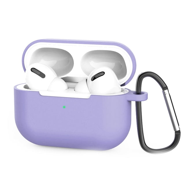 PANDACO Lavender Soft Case for AirPods Pro (1st Gen) Charging Case