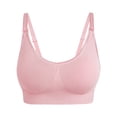 thumbnail image 2 of LSLJS Ladies Traceless Comfortable Breathable No Steel Ring Front Buckle Breastfeeding Bra Woman Underwear, 2 of 9