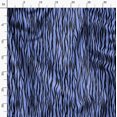 thumbnail image 3 of Soimoi Blue Poly Georgette Fabric Wild Animal Skin Print Sewing Fabric BTY 52 Inch Wide, 3 of 6