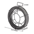 thumbnail image 2 of VEVOR Drain Cleaning Cable 50 Feet x 1/2 Inch Solid Core Cable Sewer Cable Drain Auger Cable Cleaner Snake Clog Pipe Drain Cleaning Cable Sewer Drain Auger Snake Pipe, 2 of 9