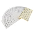 thumbnail image 1 of yuksok 70 Sheets(66pcs/sheet) Size Stickers Size Labels Clothes Tags XS-6XL 10Sizes 3XL, 1 of 9