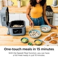thumbnail image 4 of Ninja SF300C Speedi Rapid Cooker & Air Fryer, 6-Qt. Capacity, 10-in-1 Functionality, Meal Maker, Sea Salt Gray, 4 of 9