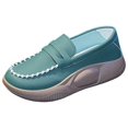 thumbnail image 1 of pitrice Chaussures Décontractées pour Femmes Confortables à Enfiler Douces pour Marche Intérieure Extérieure Vert 35, 1 of 9