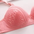 thumbnail image 4 of AherBiu Wireless Bras for Women Plus Size Comfort Soft Full Coverage High Support Push up Bralette Solid Color Bras, 4 of 4
