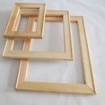 thumbnail image 1 of LINMOUA Large Framed Canvas Wood Frame Decorative Relax Calm Wood Frame for Canvas Oil Painting Nature DIY Frame Picture Inner Picture Frame, 1 of 5