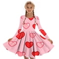 thumbnail image 3 of Tauxra Robe à Manches Longues pour Femmes, Robe Patineuse Extensible Évasée, Robe de Soirée Formelle à Col Rond et Tournoyante pour Femmes, Robe Basique Décontractée Unie à Manches Longues, 3 of 6