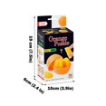 thumbnail image 3 of Jouets de Casse-Tête de Fruits - Casse-Tête en Forme d'Oursin Orange et d'Ail, Exercice de Sensation Spatiale 3D, Jouets Éducatifs d'Assemblage en PVC Robuste, 3 of 8