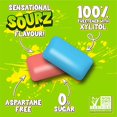 thumbnail image 4 of PUR Gum - Jumbo Sourz Framboise & Melon D\'eau, 4 of 6