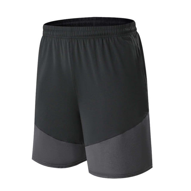 Birdeem Mens Shorts Mens Summer Leisure Basketball Elasticity Color Blocking Train Motion Shorts