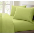 thumbnail image 1 of 1200 Thread Count 100% Cotton Solid Sheet Set (California King, Sage), 1 of 2