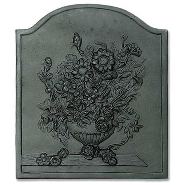 Minuteman CFB-06 Bouquet Fireback - Cast Iron - Black