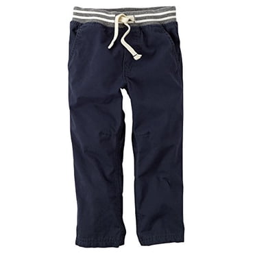 Carter's Baby Boys' Navy Pull On Pants (3 Months)