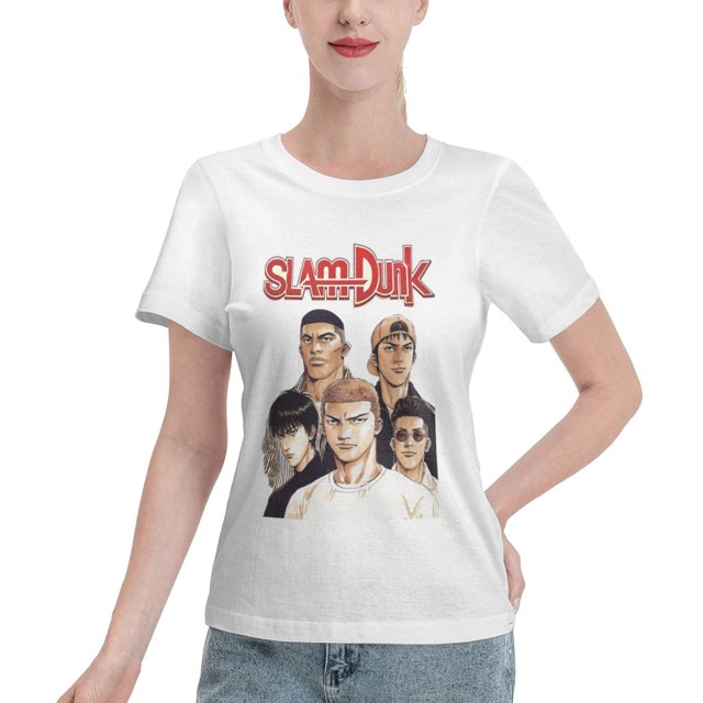 Women's Basic Short Sleeve T-Shirt Slam Dunk