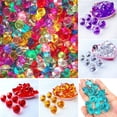 thumbnail image 3 of 100× Faux Diamond Treasure Chest Pirate Acrylic 20MM Crystal Gems Filler Props, 3 of 4