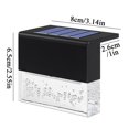 thumbnail image 2 of Agiferg Solar Light Outdoor Garden Light Staircase Decoration Wall Light, 2 of 5