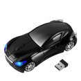 thumbnail image 2 of DSHARE SUNSHINE Wireless Mouse, 2.4GHz Car Shape Computer Mouse, Optical Cordless Mice with USB Receiver for Laptop PC Computer, Black, 2 of 9