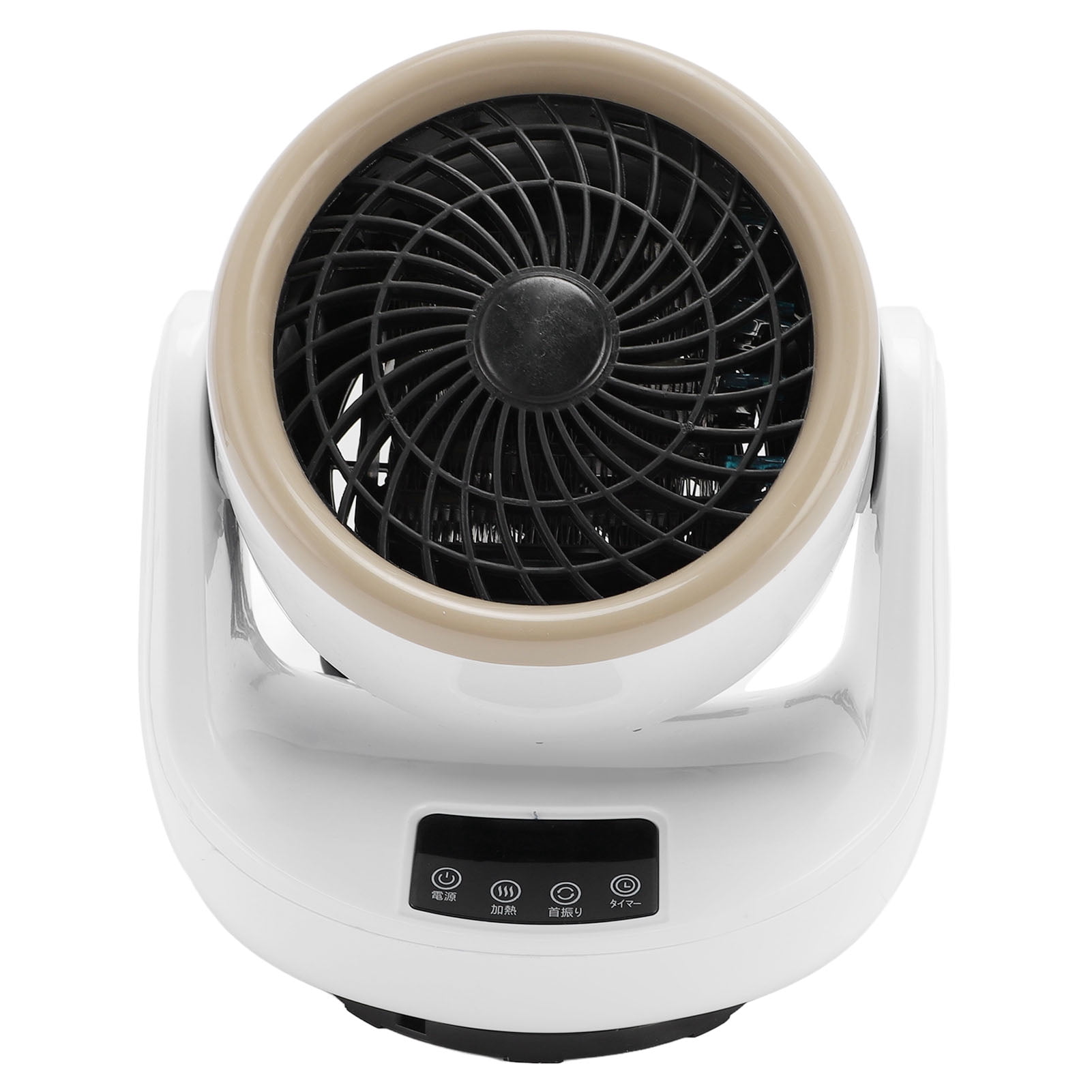 Space Heater, Adjustable Temperature Desktop Heater Fan Combo Flame Retardant 2 in 1  for Home