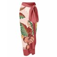 thumbnail image 1 of Nouvelle Robe de Plage Aguichant Imprimée Rétro Maillot de Bain Jupe Longue Tenue de Fête Tenue de Plage Été, 1 of 6