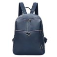 thumbnail image 2 of AMERTEER Women Backpack Tide Bag Wild Soft Leather Student Bag Simple Backpack, 2 of 3