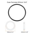 thumbnail image 2 of Uxcell Universal Sewing Machine Motor Stretch Belt Thick 20" (503mm), 2 of 5