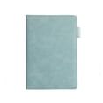 thumbnail image 2 of A5 Blank Journal Notebook,Nordic Blue Hardcover Leather Notebook for Work,Writing and School,Customizable with Logo,writing journal,business notebook,A,200 Pages, 2 of 3