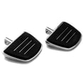 thumbnail image 2 of Krator Chrome Mini Board Floorboards Footpegs Compatible with 2006-2007 Harley Davidson Street Rod VRSCR, 2 of 5