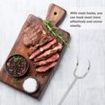 thumbnail image 4 of Miangastore Roasting Sticks Silver 2Pcs 19.7X1.2X1.2In Stainless Steel, 4 of 9