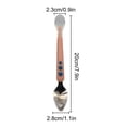 thumbnail image 2 of Meitianfacai Food Spoon Baby Fruit Scraping Mud Spoon, Baby Fruit Scraper Spoon Stainless Steel Double Head Food Grade Fruit Supplement Children's Tableware, 2 of 4