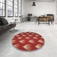 thumbnail image 4 of Ahgly Company Machine Washable Indoor Rectangle Transitional Orange Area Rugs, 7' x 9', 4 of 7