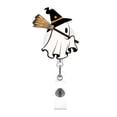 thumbnail image 1 of Funny And Cute Badge Reel With Clip Closure For Doctors Teachers Students Workers Etc Cartoon Pattern Badge Workplace Induction Graduation, 1 of 3