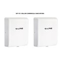 thumbnail image 1 of Alpine Industries Willow Commercial White High Speed Automatic Electric Hand Dryer 2 Pack, 1 of 13