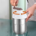 thumbnail image 4 of Manual Ice Crusher for Slushies & Cocktails - Stainless Steel Hand Crank Shaved Ice Maker for Home, Kitchen, and Parties, 4 of 9