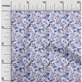 thumbnail image 2 of oneOone Polyester Spandex Blue Fabric Water Color Sewing Material Print Fabric By The Yard 56 Inch Wide, 2 of 4